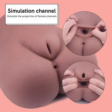 Load image into Gallery viewer, 4.2lb Lifelike Brown Sex Doll Realistic Big Butt Pocket Pussy Ass