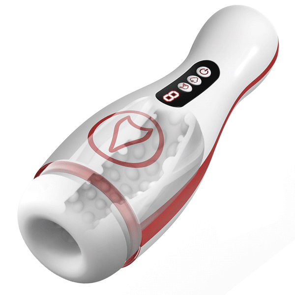 Kama 7 Adjustable Sucking Vibrating Deepthroat Blowjob Masturbator Dick Suck Toy