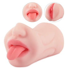 Load image into Gallery viewer, 5.9-Inch Pocket Pussy Realistic Mouth with 3D Teeth and Tongue
