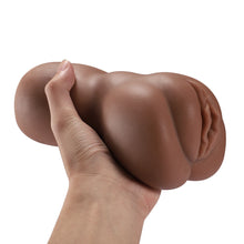 Load image into Gallery viewer, Brown Easy Gripe Pussy Stroker