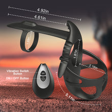 Load image into Gallery viewer, 12 Vibrating Wearable Erection Cock Ring with C &amp; G-Spot Stimulation for Couple Fun