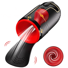 Load image into Gallery viewer, 10×Vibe 5×Suck 3×Spin Glans Focused Masturbator