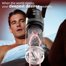 Load image into Gallery viewer, 【Endurance Training】 Night Elf 7 Rotation Suction Vacuum Pumps Masturbator Pocket Pussy Adult male sex toys