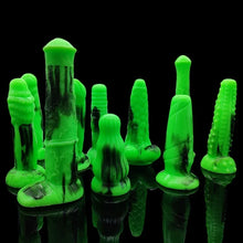Load image into Gallery viewer, Women's Artificial Penis Manual Masturbation Orgasm Stick Vaginal Anal Masturbation Toy Color Anal Plug