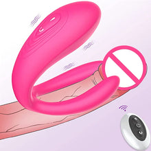 Load image into Gallery viewer, Couple Vibrator Triple Vagina Stimulator With Wireless Remote Control