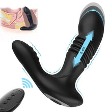 Load image into Gallery viewer, Men's Retractable Prostate Anal Plug G-point Stick Vibrator