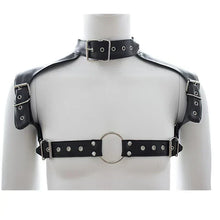 Load image into Gallery viewer, Male Bd/sm Pu Leather Bondage Men's Leather Clothes