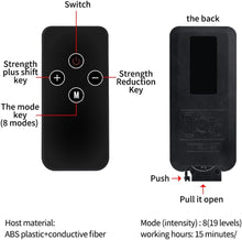 Load image into Gallery viewer, BDSM Electro Shock Adjustable Dual Penis Ring Testicle Ring Set Cock Ring Electrical Stimulator Penis Rings Glans Ring Penis Stimulation SM Sex Toys for Men