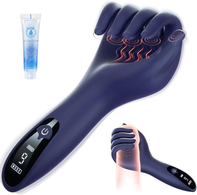 “God's right hand” – vibration function with 9 frequencies, simulated design, suitable for users with large penises.