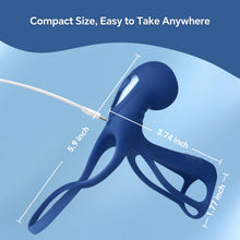 Load image into Gallery viewer, Powerful Multi-speed Rechargeable Vibrating Cock Ring – Stretchy Design For Delayed Ejaculation