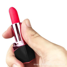 Load image into Gallery viewer, Mini Small Av Stick Magnetic Suction Rechargeable Lipstick Egg Skipping Vibration Women's Sex Toy Jumping Masturbator Adult Sex Toy