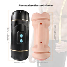 Load image into Gallery viewer, Double-headed aircraft cup fully automatic men's masturbation device mouth and vagina double acupoint famous device penis exercise adult sex toys