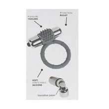 Load image into Gallery viewer, Men's Delayed Single Frequency Vibrating Ring, Adult Sex Toys, Sex Toys, Lock Ring, Cross-border Amazon Manufacturer