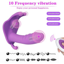 Load image into Gallery viewer, Women's Sex Toy App Wearing Butterfly Remote Control Masturbation Vibrator Egg Hopping Massager Wearing Penis