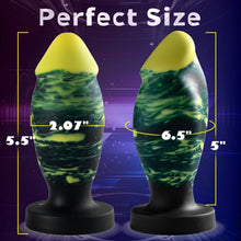 Load image into Gallery viewer, Unique Hybrid Design Vibrating Anal Dildo With Suction Cup