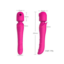 Load image into Gallery viewer, Cross-border Blockbuster Armoured Warrior Rechargeable Sucking Vibrator Private Second Wave Av Massage Stick Female Sex Masturbation Stick