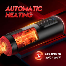 Load image into Gallery viewer, Automatic Male Mastusbafor Heat Men's Masterburbatar Sucking Men Masturebstor Machine Thrusting Machine Devices Suction Adult Toy Auto Bj Machine Pocket Puzzy Man Masturebstor Electric Sweater