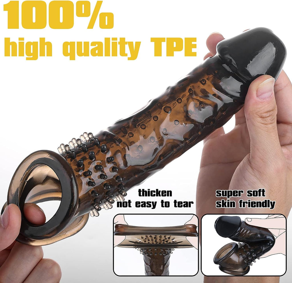Dovelo Reusable Penis Sleeve Cock Extender / Condom