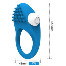 Load image into Gallery viewer, Adult Products, Men's Delayed Vibrating Rod Ring, Couple Flirting Silicone Electric Lock Ring Manufacturer