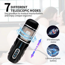Load image into Gallery viewer, Giya Aircraft Cup Fully Automatic Telescopic Rotating Masturbation Device Men's Exercise Masturbation Device Adult Products Sex Toys