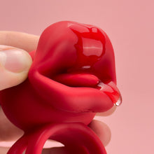 Load image into Gallery viewer, Kiss me Vibrating cock ring