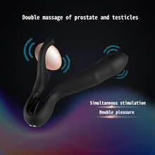 Load image into Gallery viewer, Prostate Massage Stick Men's Remote Control Vibration Anal Plug Vestibular Orgasm Masturator Adult Sex Toy