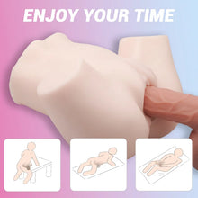 Load image into Gallery viewer, 5.1lb Lifelike Voice Interaction Sex Doll Pocket Pussy Ass With Vagina Anal Sex Stroker