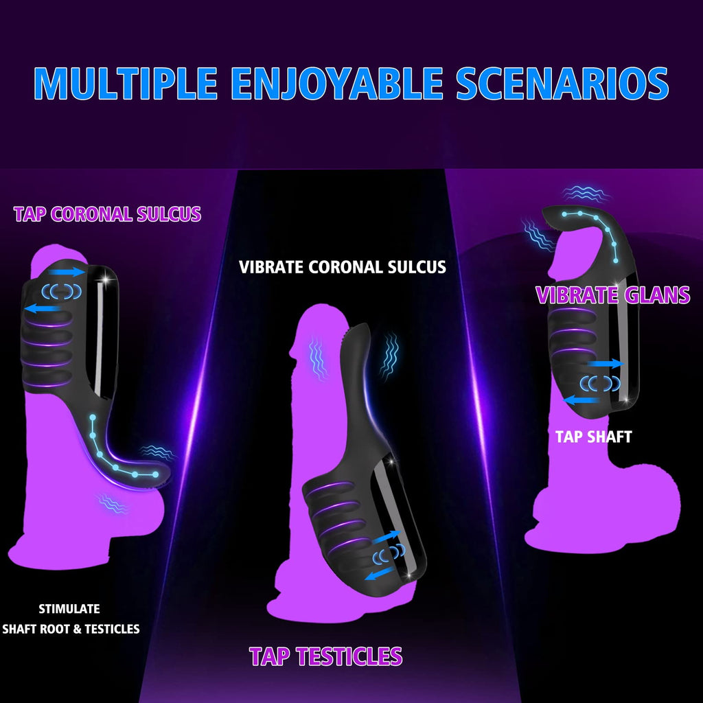 Andromeda Penis Tapping Vibrator - Vibrating & Portable