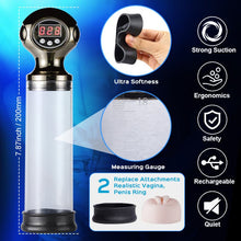 Load image into Gallery viewer, Pipe - Automatic Electric Penis Enlarger Pump