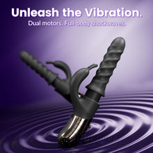 Load image into Gallery viewer, Thrusting 360 °&amp; Rotating Vibrator – Dual Motor G-Spot &amp; Clit Stimulator