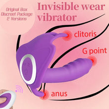 Load image into Gallery viewer, Women's Sex Toy App Wearing Butterfly Remote Control Masturbation Vibrator Egg Hopping Massager Wearing Penis