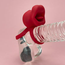 Load image into Gallery viewer, Kiss me Vibrating cock ring