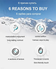 Load image into Gallery viewer, Sejing Snow Mountain Aircraft Cup Men's Manual Silicone Training Masturbation Adult Sex Products Wholesale