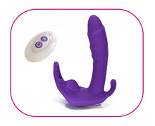 Load image into Gallery viewer, Women's Sex Toy App Wearing Butterfly Remote Control Masturbation Vibrator Egg Hopping Massager Wearing Penis