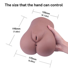 Load image into Gallery viewer, 4.2lb Lifelike Brown Sex Doll Realistic Big Butt Pocket Pussy Ass